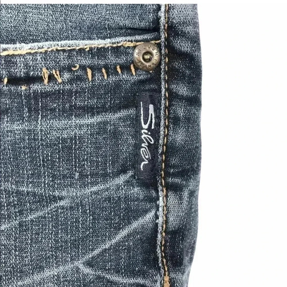 Silver lael bootcut jeans size 28x33 - Picture 3 of 7